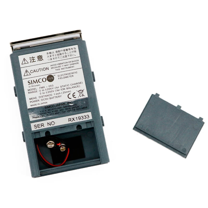 FMX 003 ручной электростатический Тесты er Fieldmeter диапазон измерения 0 до (+/ ) 1.49KV