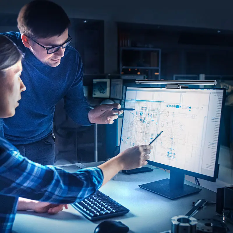 

USB eye protection LED desk lamp, used for computer PC monitor, no flicker, stepless dimming screen bar hanging light