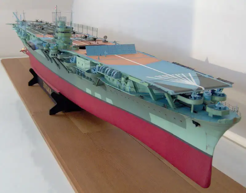 Масштаб 1:280 японский военный авиаперевозчик Zuikaku DIY 3D бумажная карта модель