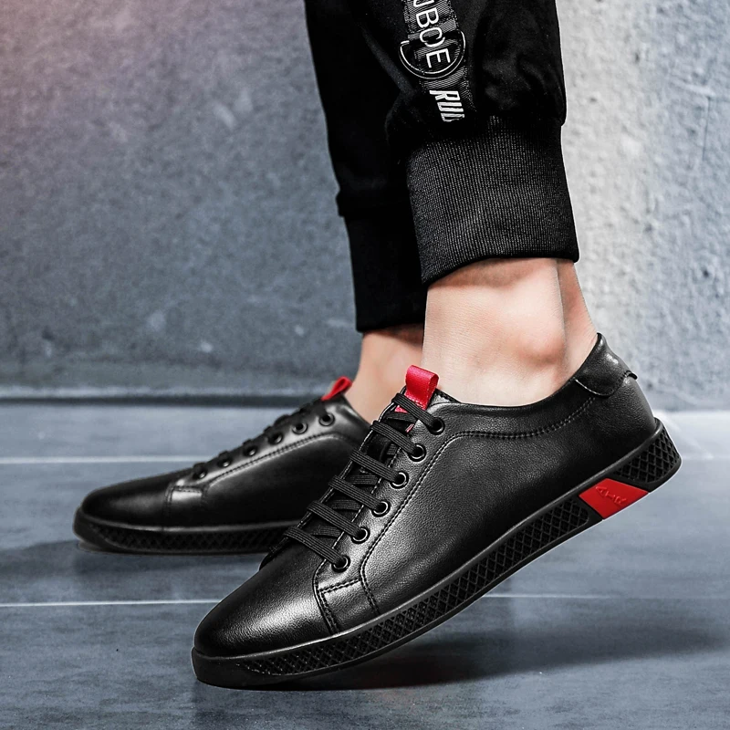 

Роскошные мужские туфли, Черные Оригинальные кроссовки, мужские повседневные лоферы, оксфорды на шнуровке, мужская обувь, Прямая поставка