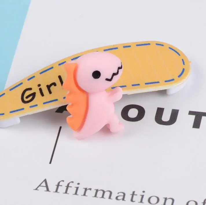 20 шт./лот кабошоны из смолы с плоской задней поверхностью в виде динозавра