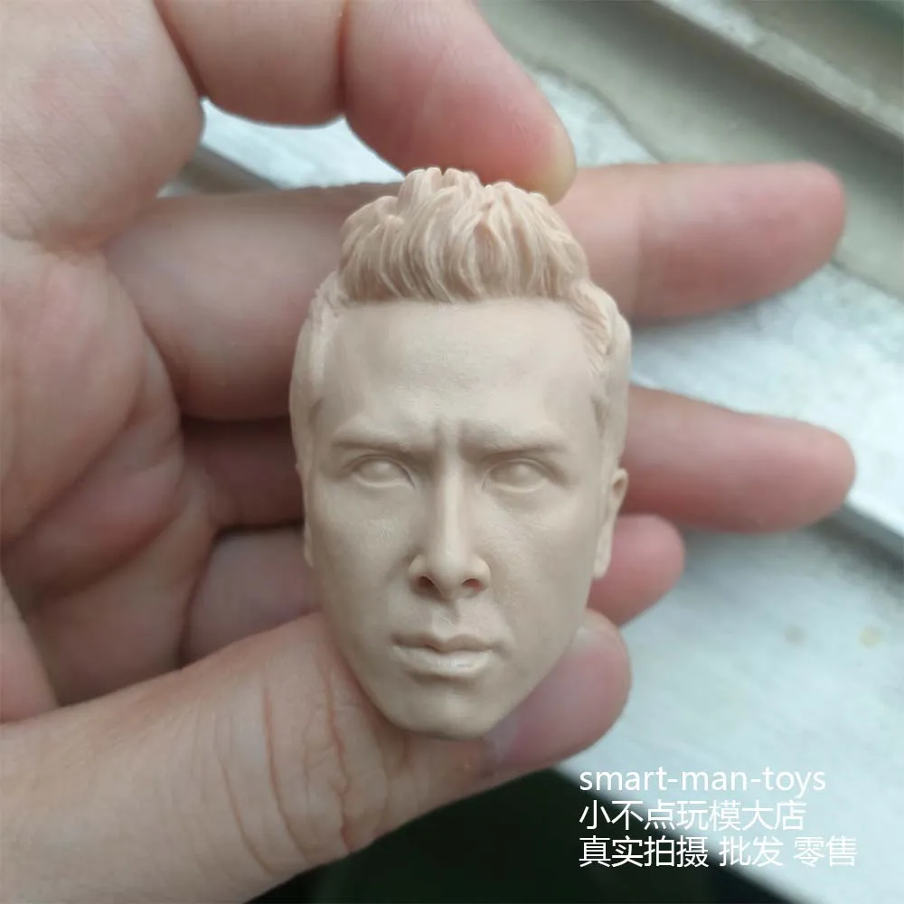 1/6 масштаб пустая голова Sculpt Donnie Yen Ip Man Неокрашенный|Игровые фигурки и