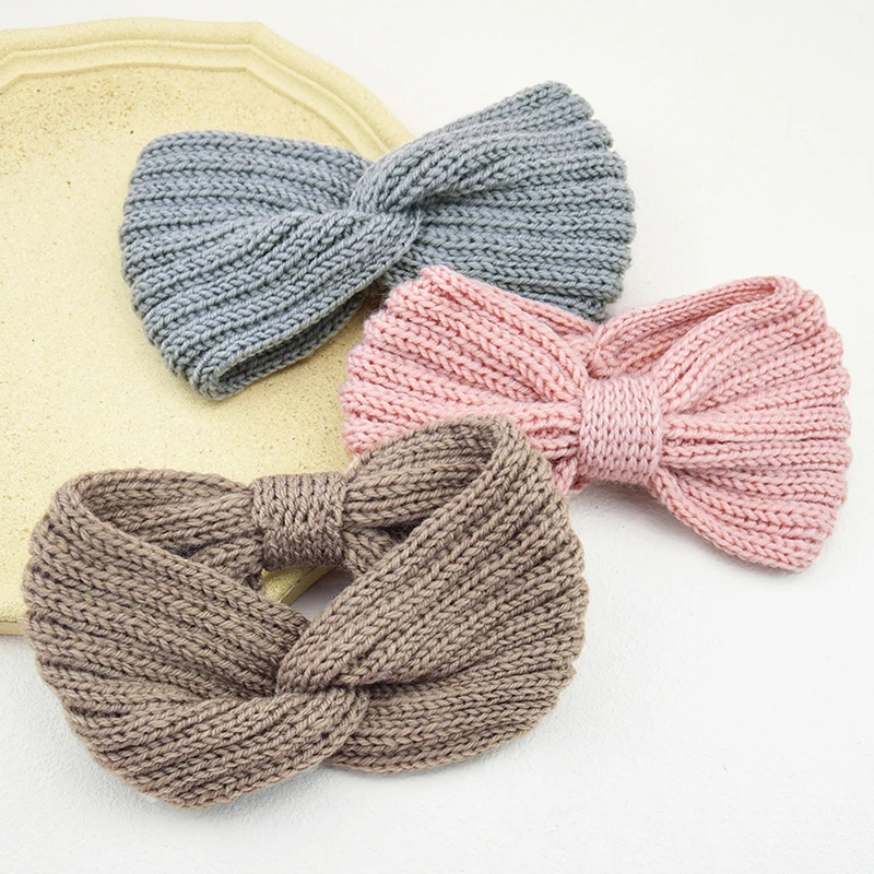 

Женская эластичная повязка на голову, с бантом