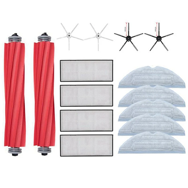 

Сменная основная щетка, Швабра, Hepa фильтр, боковая щетка, фильтр для Xiaomi Roborock S7 T7S T7plus, запчасти для пылесоса