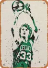 Металлический знак-Ларри бёд Бостон келтик-фотоплакаты на стену