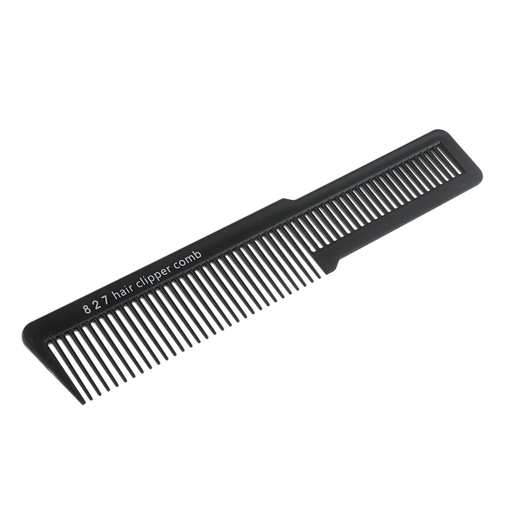 

2 Lot Barber Stylist Fine Tooth Cutting Comb For -cuts Flattops