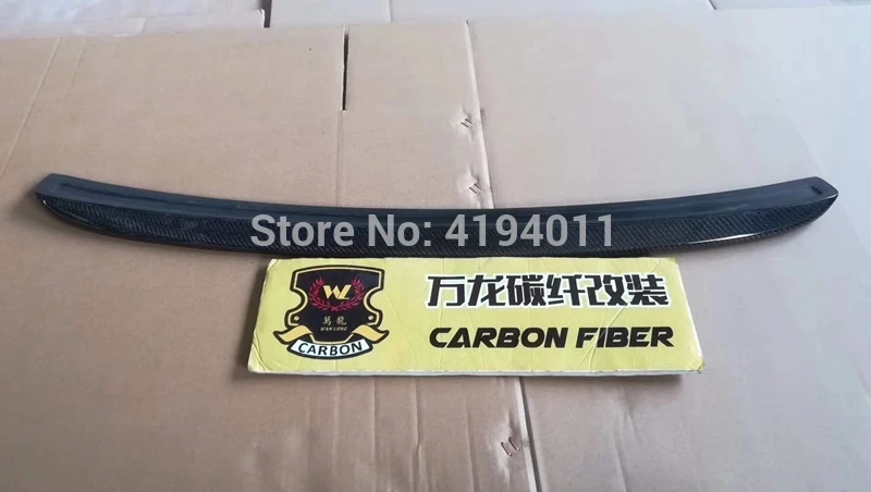 Автозапчасти MONTFORD из углеродного волокна задний спойлер для крыши багажник
