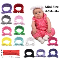 1pc bow baby girls headbands hot selling european and american baby hair band stretch cloth bunny ears headband baby headdress