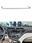 Для Toyota Camry 2018 8th XV70 промежуточная крышка выпускного отверстия кондиционера хромированная наклейка на рамку аксессуары для интерьера автомобиля