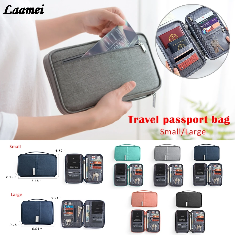 Travel Wallet Family Passport Holder Creative Waterproof Document Case Organizer Card Package accessories | Багаж и сумки