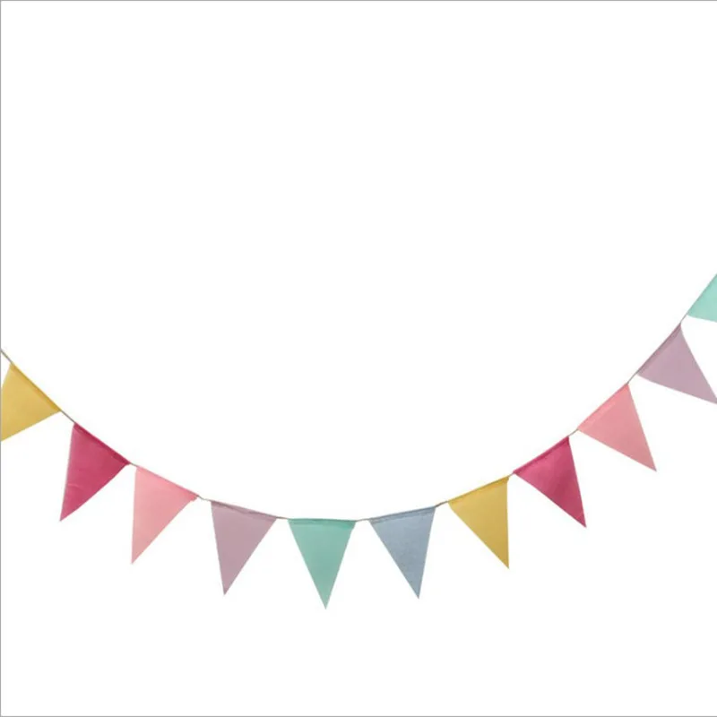 Ручной работы ткань DIY декоративные свадебные вечеринки флаг день рождения