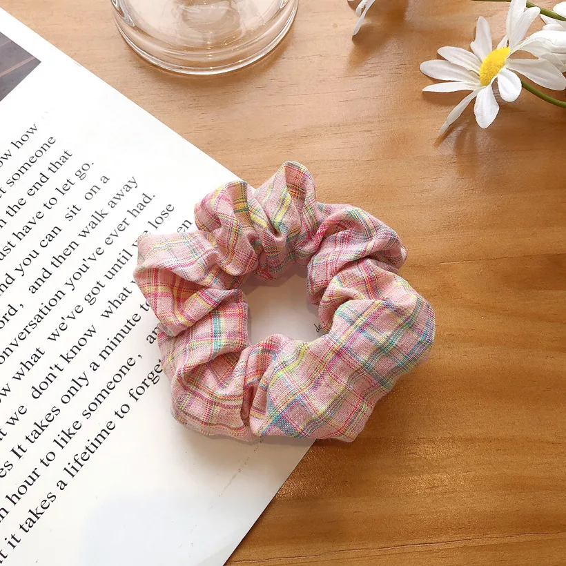 Ruoshui женские аксессуары для волос с цветочным принтом резинки девочек резинка