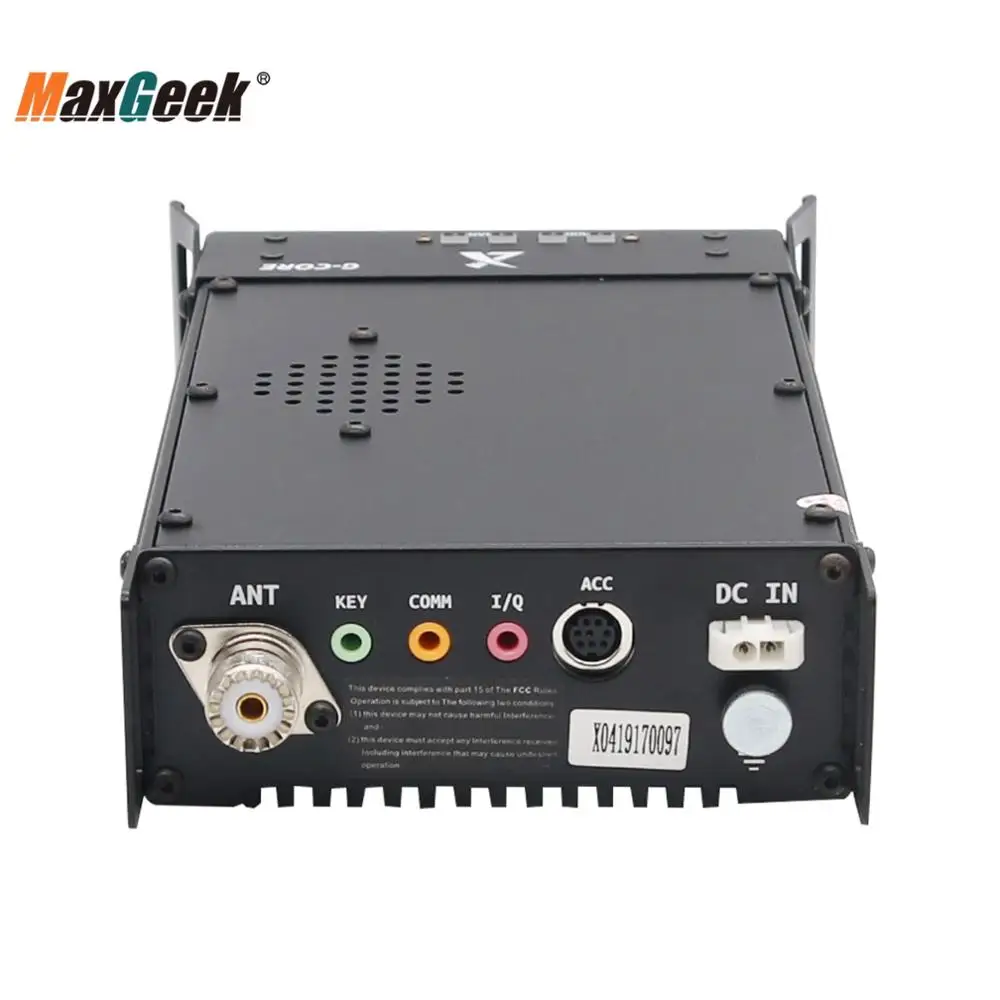 Maxgeek XIEGU G90 уличное коротковолновое радио SDR портативный трансивер HF 20 Вт SSB/CW/AM 0 5-30
