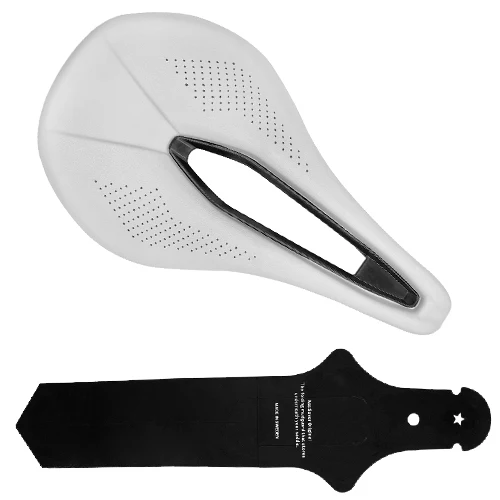 Add mudguard 1 Легкое велосипедное седло ironman s Triathlon Tri TT, велосипедное седло, шоссейное, mtb, Велосипедное Сиденье, Timetrial, седло, запасные части - Цвет: Add mudguard 1