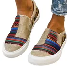 Женские лоферы на плоской подошве, со змеиным принтом