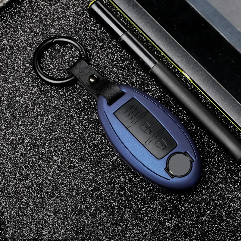 Умный чехол из абс пластика для автомобильного ключа Nissan Qashqai J10 J11 t31 X Trail t3 t32 kicks