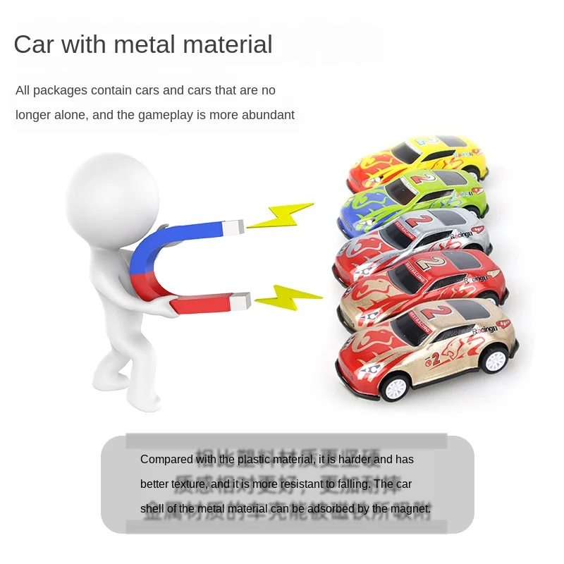 

Children's toy tractor container truck storage box Match Metal car model set