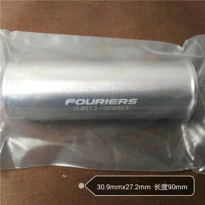 FOURIERS L 80 мм 90 мм велосипедный Подседельный штырь Отрегулируйте диаметровый рукав велосипедный адаптер редукционный втулка 27,2 мм 30,9 мм 31,6 мм - Цвет: 1