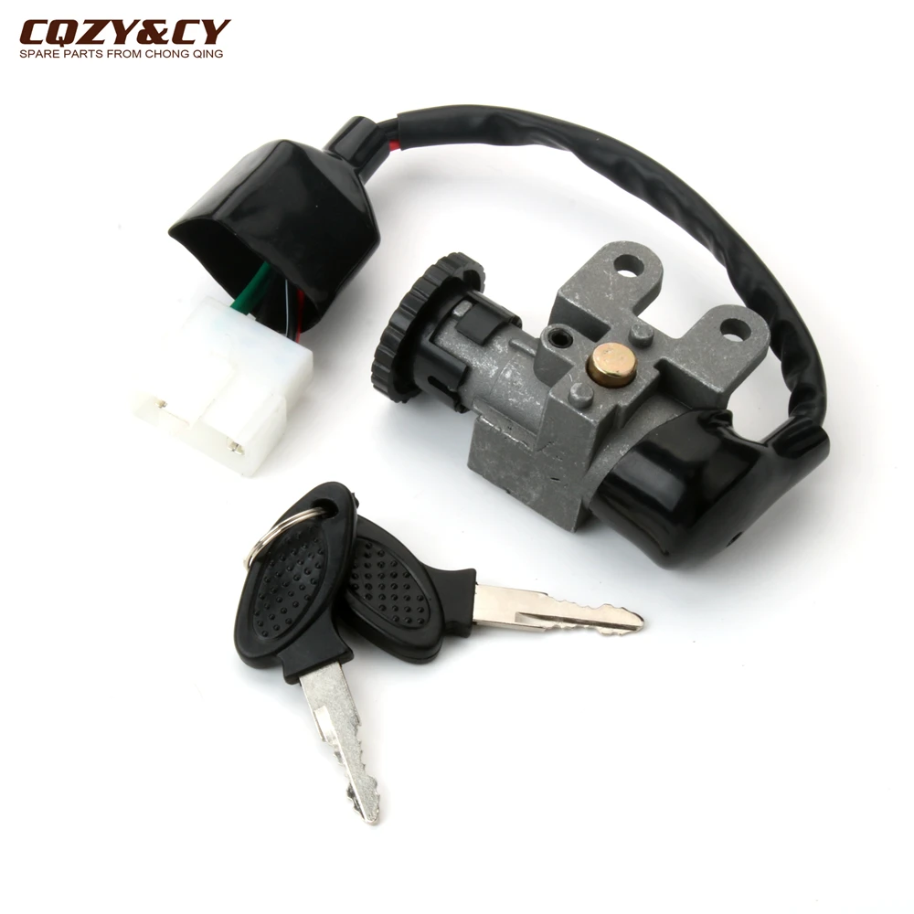 Scooter Key Switch Ignition Lock For TaoTao ATM50-A-A1 GY6 50cc 4-Stroke