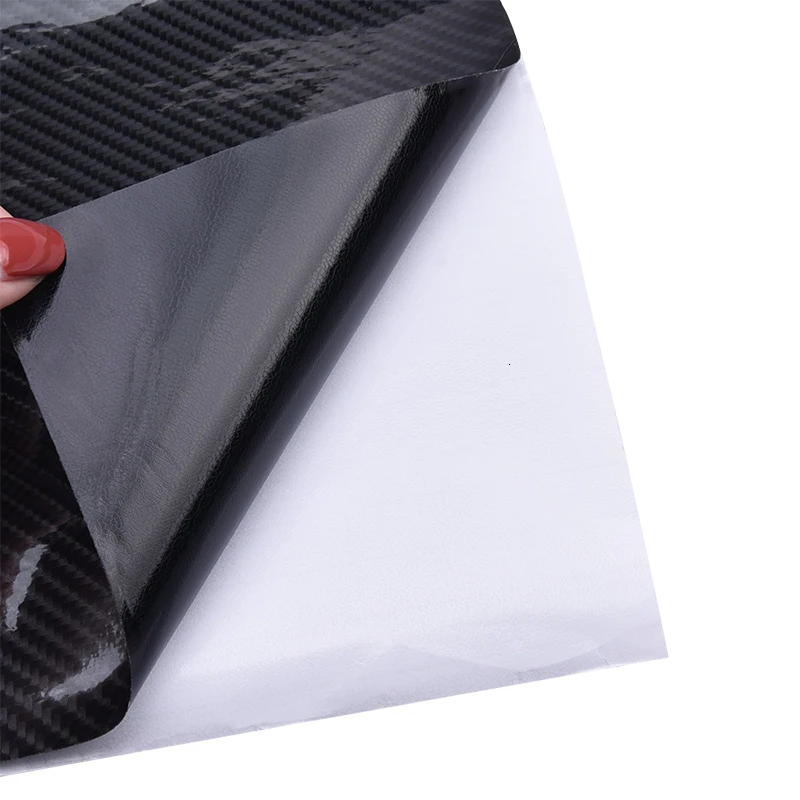 SPEEDWOW Черная Виниловая пленка из углеродного волокна для автомобиля оберточная