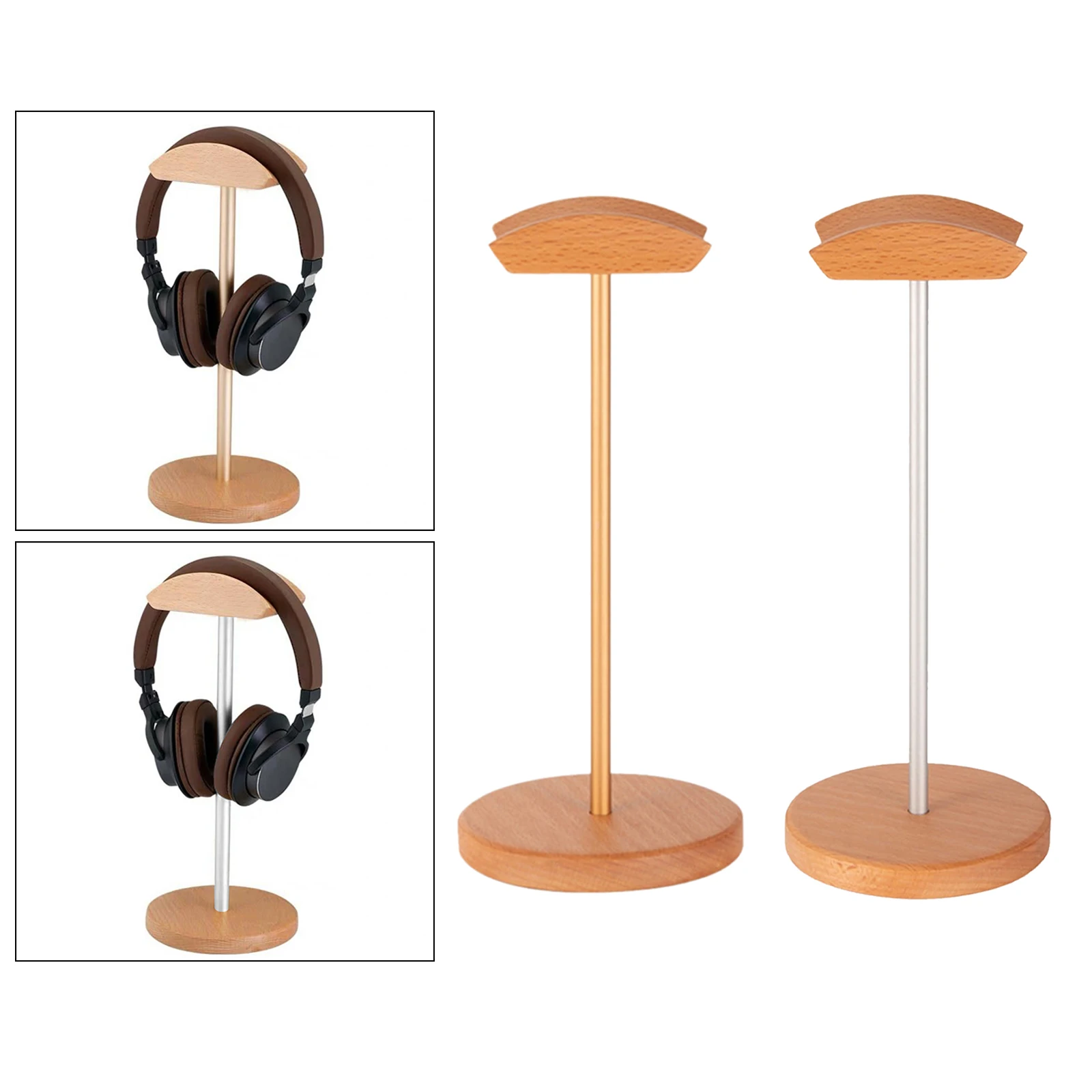 

Desktop Headphone Stand Headset Holder Earphone Stand Flexible Headrest