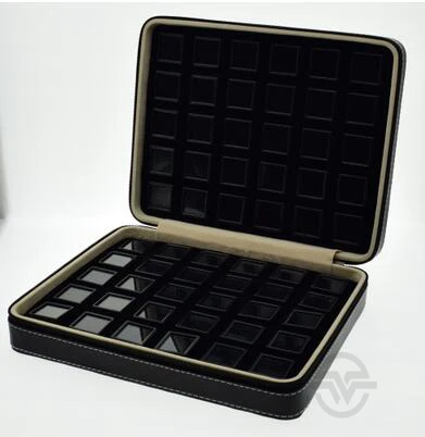 Высококачественная превосходная кожаная сумка для драгоценных камней дорожная