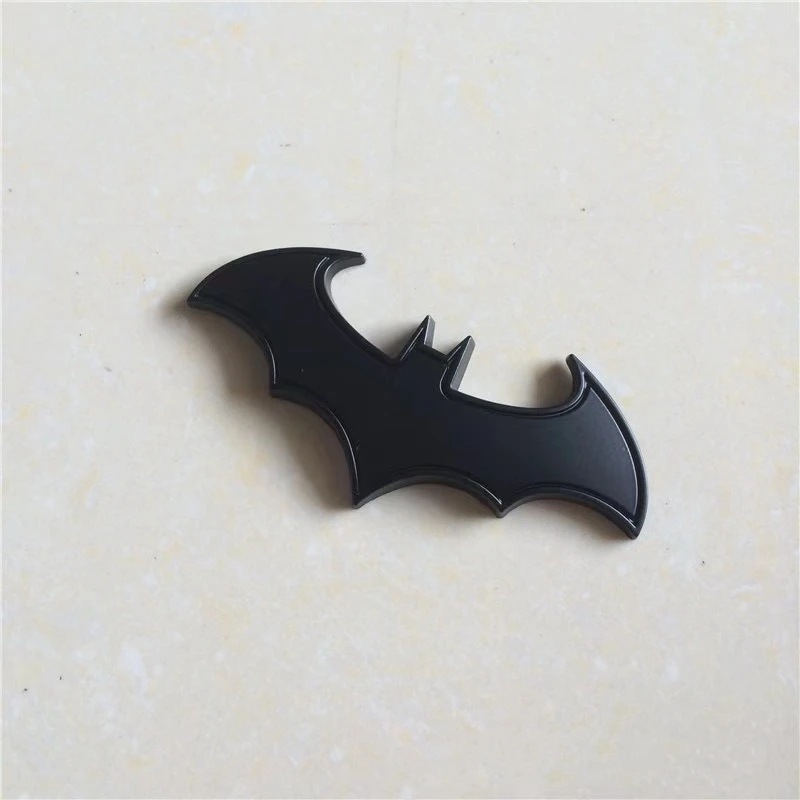 

2 Pieces Metal 3D Bat Personality Car Logoï¼Œ Bat Metal Modified Car Sticker ï¼ŒBat Sticker Body Sticker Tail Sticker Head Sticker
