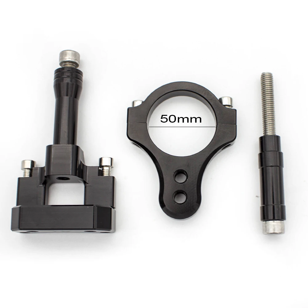 Монтажный комплект кронштейна стабилизатора рулевого демпфера из углеродного