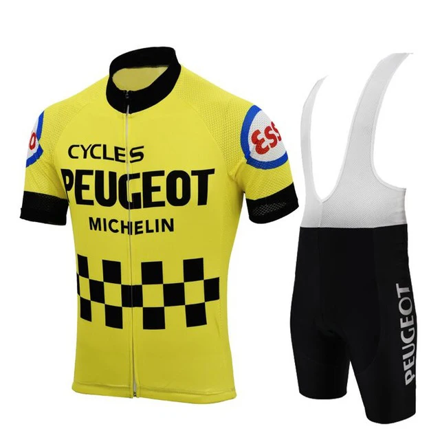 bib suit Велосипедная спортивная рубашка Pro Team MOLTENI Велоспорт Джерси мужская летняя вентиляция короткий рукав Велоспорт Джерси мужская одежда ретро - Цвет: bib suit