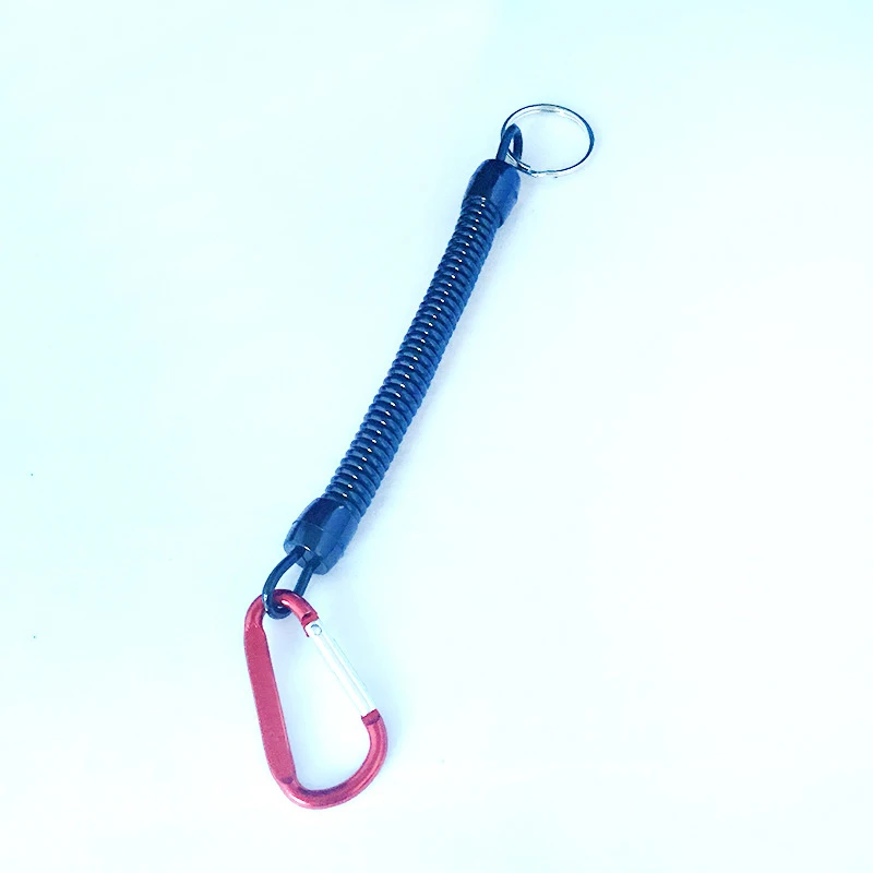 2 шт. рыболовный шнур пружинный гребля рыболовная веревка выдвижной спиральный