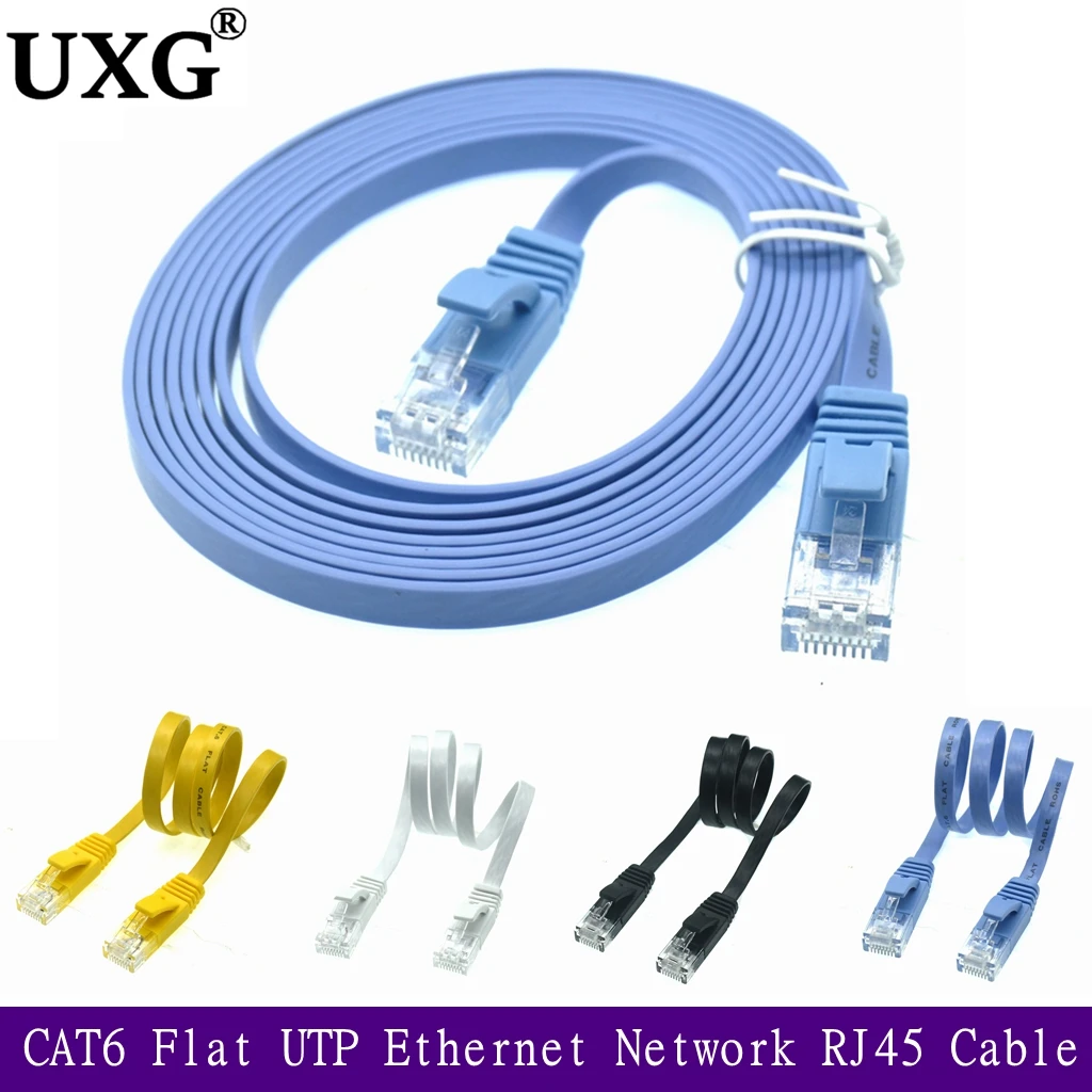 Cable corto plano CAT6 de 20cm, 50cm, 1m, 3 pies, UTP, Cable...