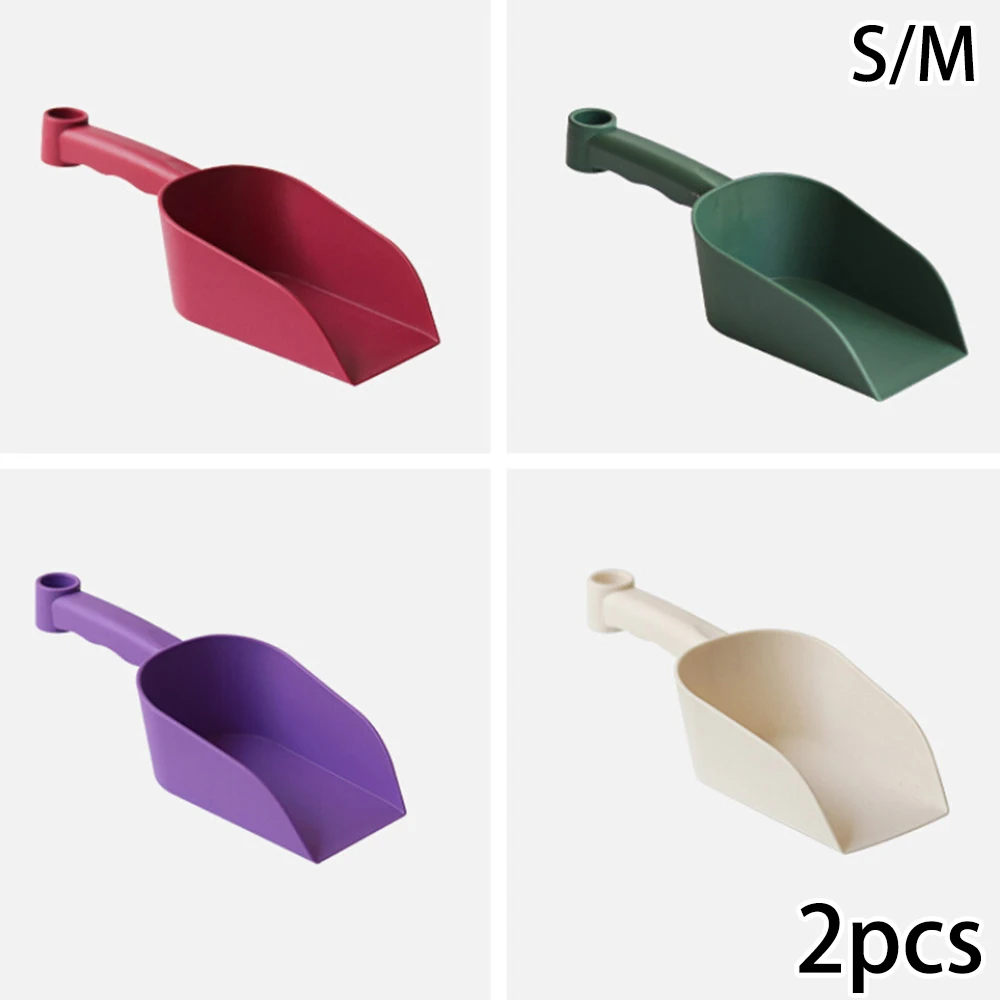 

2Pcs Gardening Tool Multi-function Shovel Spade Loosen Soil Spoon Planting Vegetables Loosening The Soil Plastic