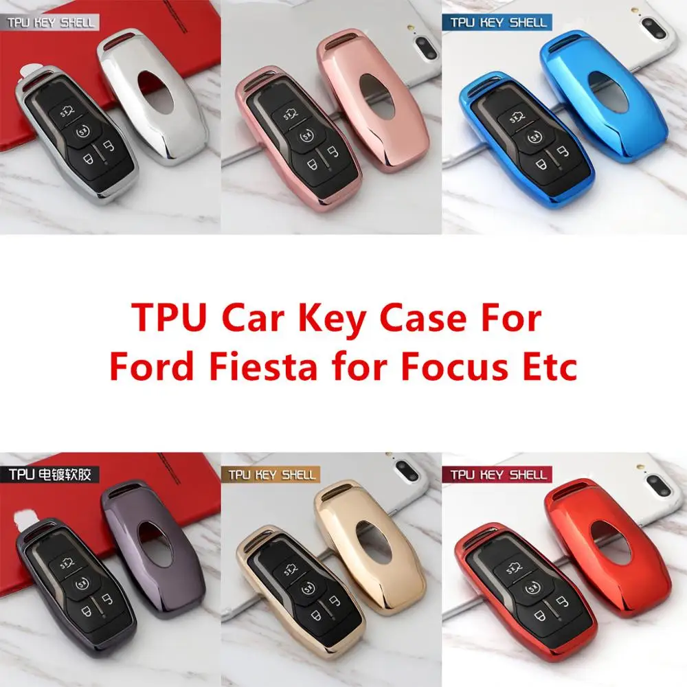 Мягкая Авто TPU Защитный чехол ключа автомобиля держатель ключей авто Стайлинг