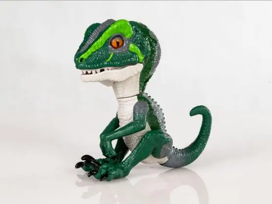 Розовый Креативная Velociraptor фигурка, Электрический динозавр, домашние животные, игрушка для кончика пальца динозавра, Умная игрушка, электронный питомец, модель динозавра - Цвет: Розовый