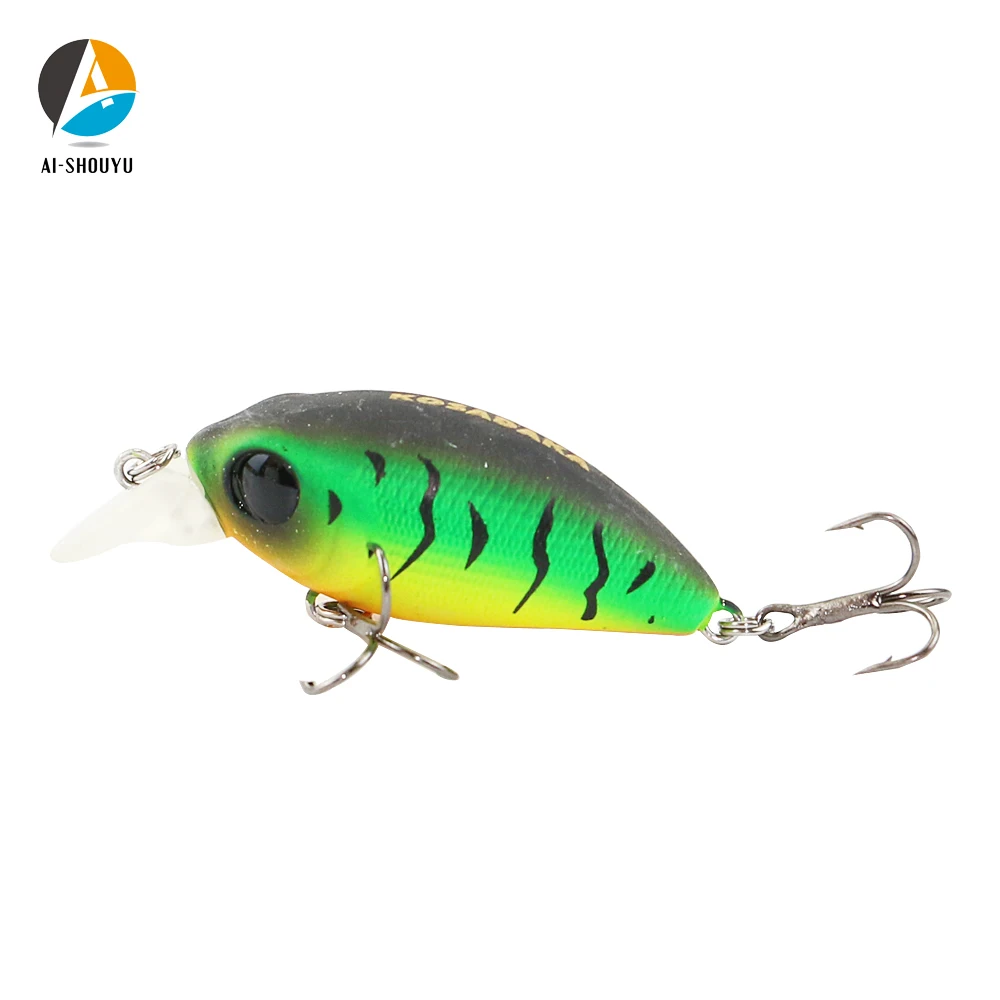 Рыболовная приманка-воблер для форели 1 шт. 40 мм с кривошипом и плавающим