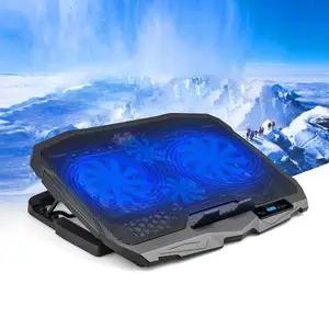 Gaming Laptop Cooler Adjustable Speed 2 USB Ports and Cooling Fan
Laptop Cooling Pad Notebook Stand for 14/15.6inch