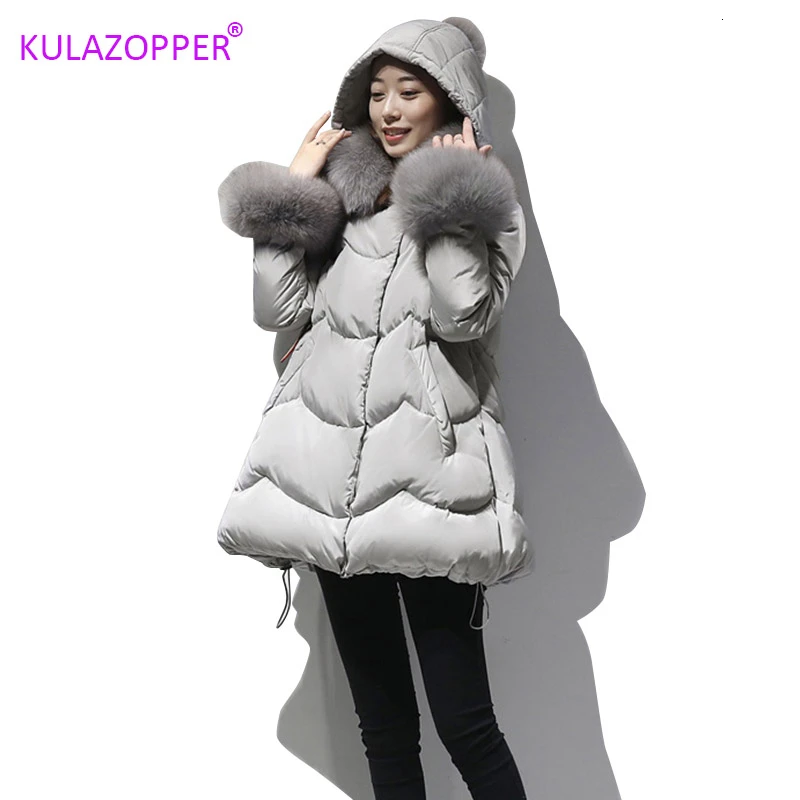 KULAZOPPER/Лидер продаж Высококачественная брендовая Роскошная куртка пуховик с