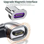 Магнитный кабель-преобразователь Usb Type-C, 100 Вт, Usb C на Магнитный адаптер типа C, с прямым углом, с разъемом Usbc