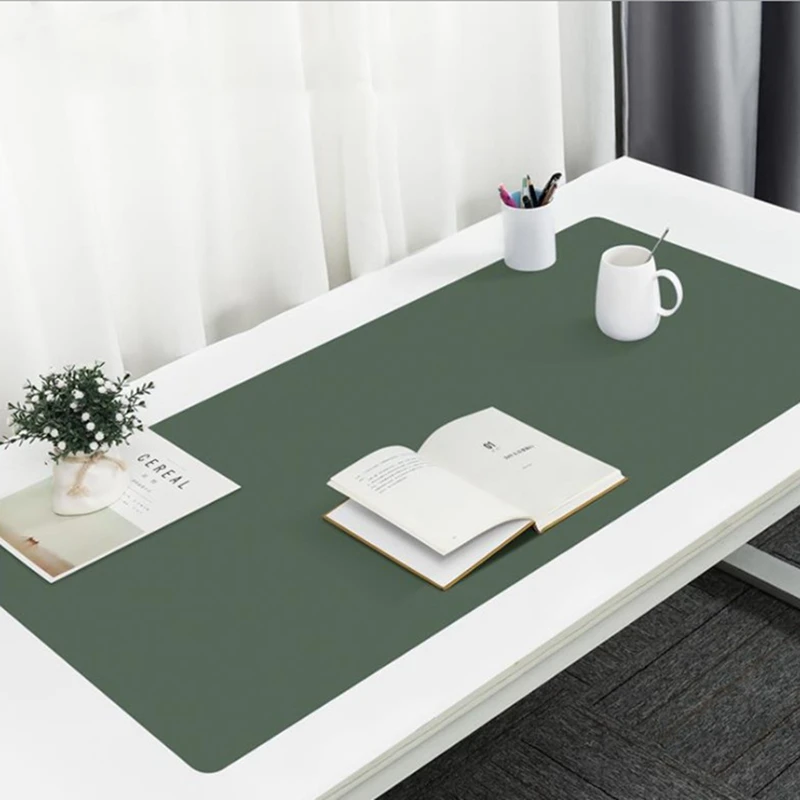 

Leather Mouse Pad Keyboard Pad Notebook Computer Office Games Non-Slip Leather Mouse Pad 60X30CM