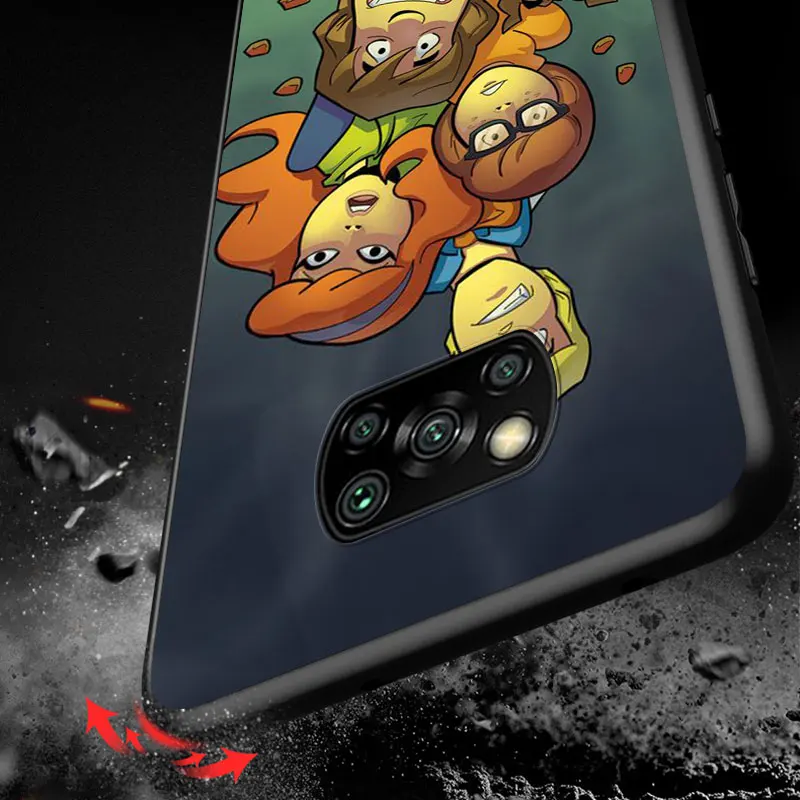 

Scooby Anime Doo For Xiaomi POCO F1 M3 X2 X3 NFC F2 M2 Pro Mi Mix 3 Play A3 A2 A1 lite 6 CC9 CC9E Phone Case