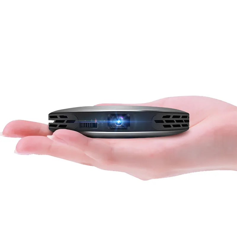 DLP-проектор Wi-Fi Bluetooth-Совместимый телефон 1080p LED 50ANSI-люмен домашний кинотеатр