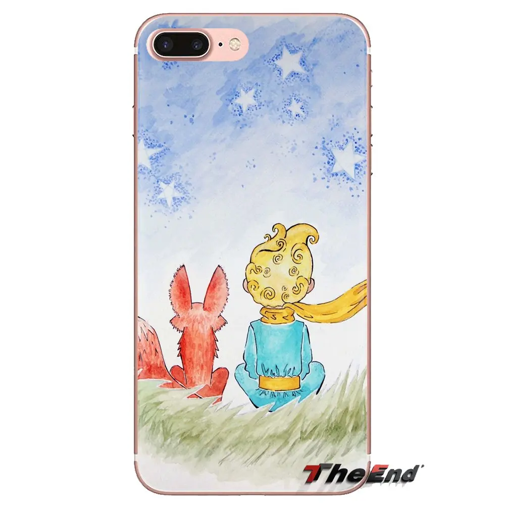 For Samsung Galaxy A3 A5 A7 A9 A8 Star A6 Plus 2018 2015 2016 2017 little prince fox quotes Soft Transparent Cases Covers |