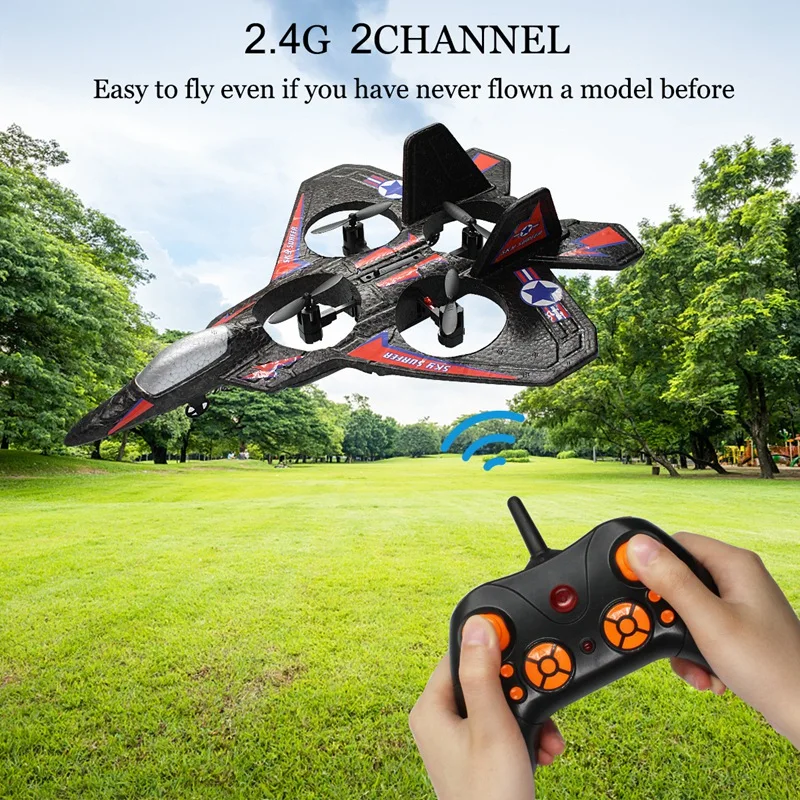 

RC Airplane Fixed Wing Model Aircraft Electric RTF Epp Foam Kids Toy