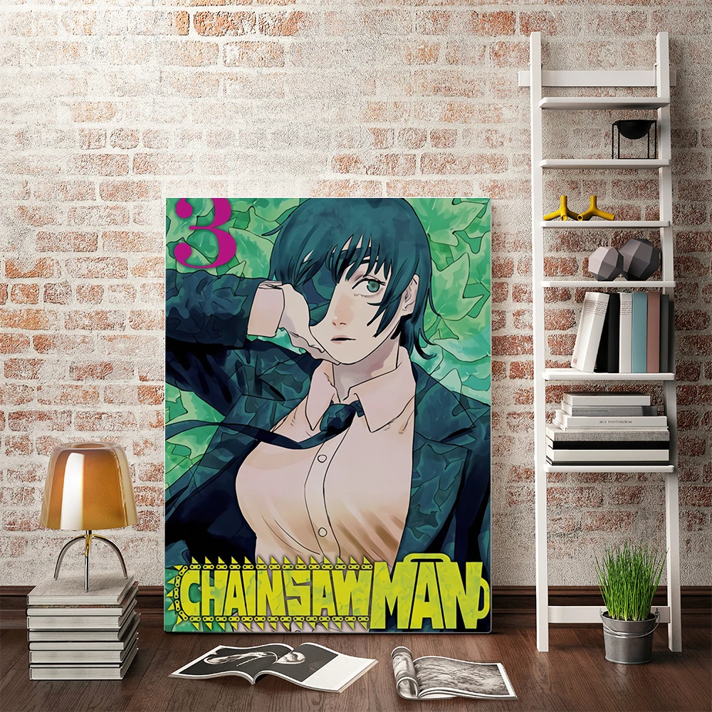 Тканевый постер WTQ в стиле аниме Настенный декор японском с изображением