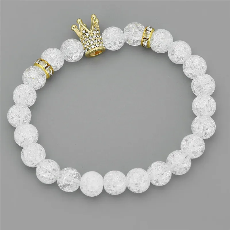 Новая мода Императорский микро проложить кубический циркон браслет с шармом