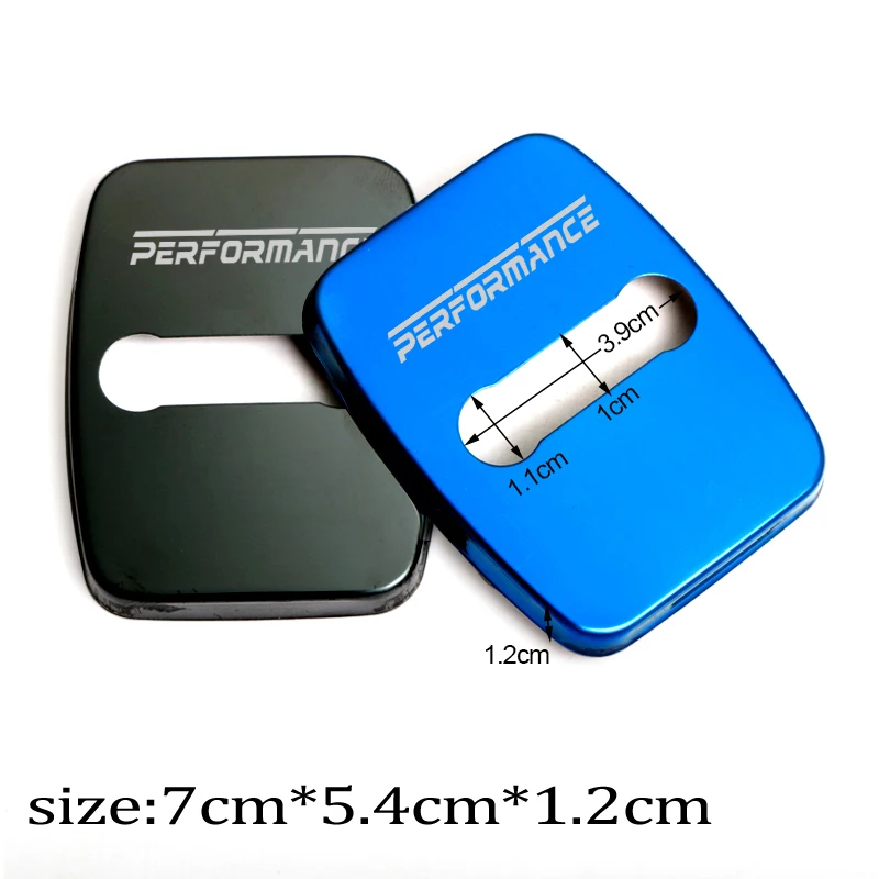 4 шт. автомобильный Стайлинг Автомобильная Защита Новый чехол для дверного замка