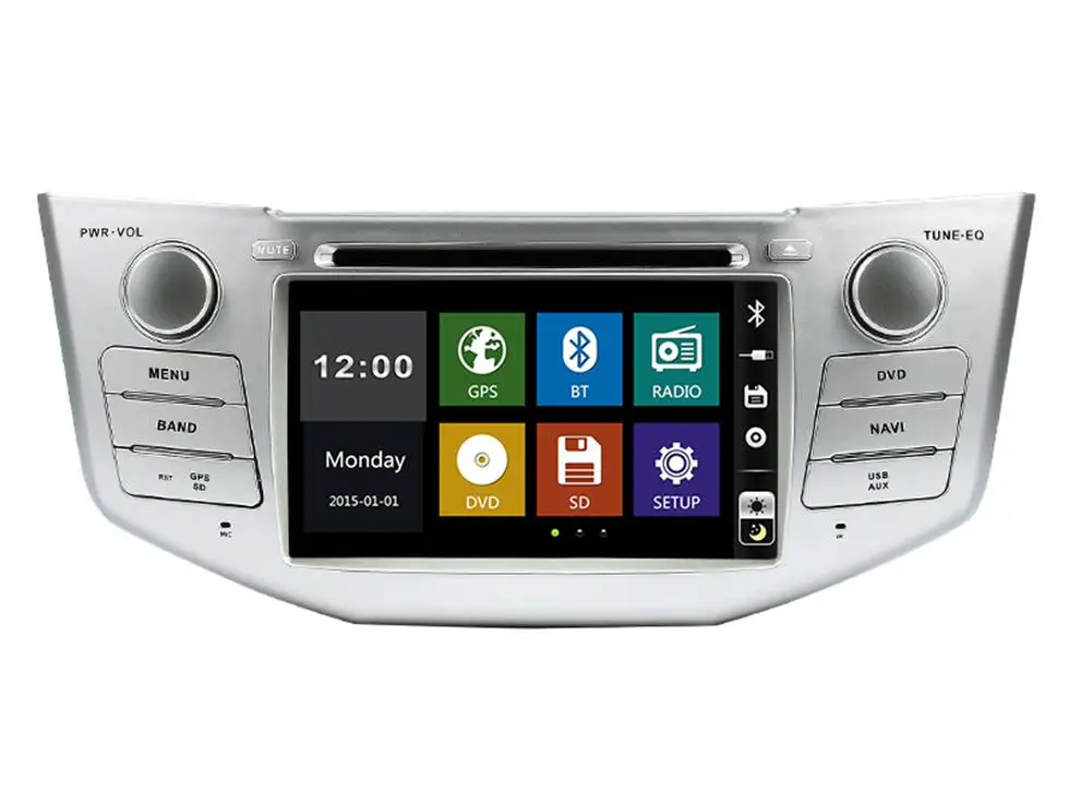 

7" Car DVD player with GPS(optional), audio Radio stereo,CANBUS,AUX,BT/TV,car multimedia headunit for TOYOTA LEXUS RX330/RX350