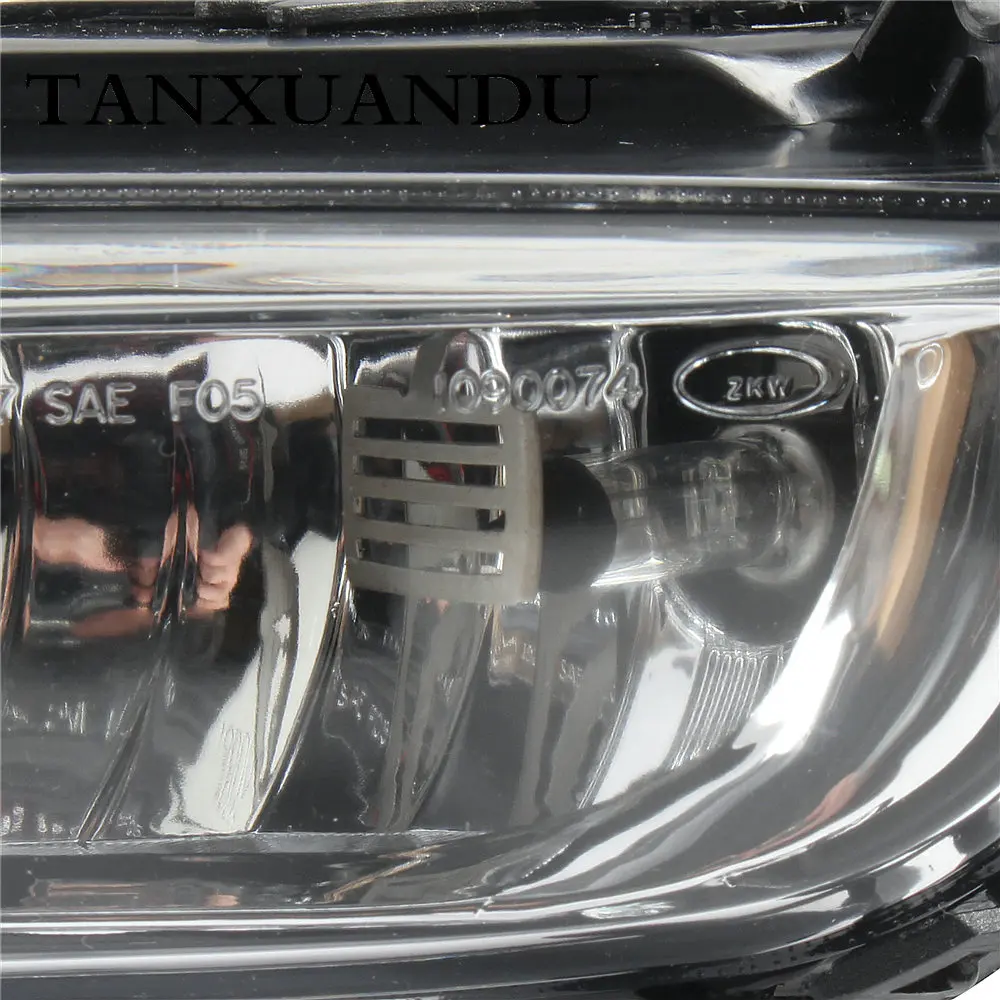 Подходит для 2008 2010 AUDI A8 D3 передний бампер Нижняя прозрачная противотуманная фара