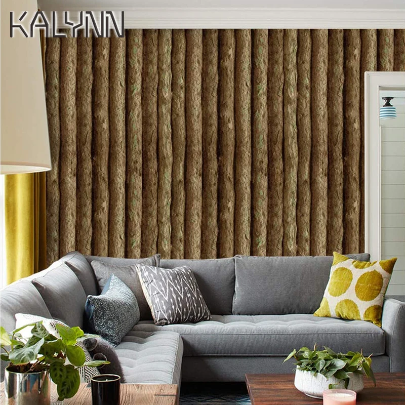 Виниловые самоклеящиеся обои 3D с кабиной 6 м * 45 см пилинг и клейкая бумага для