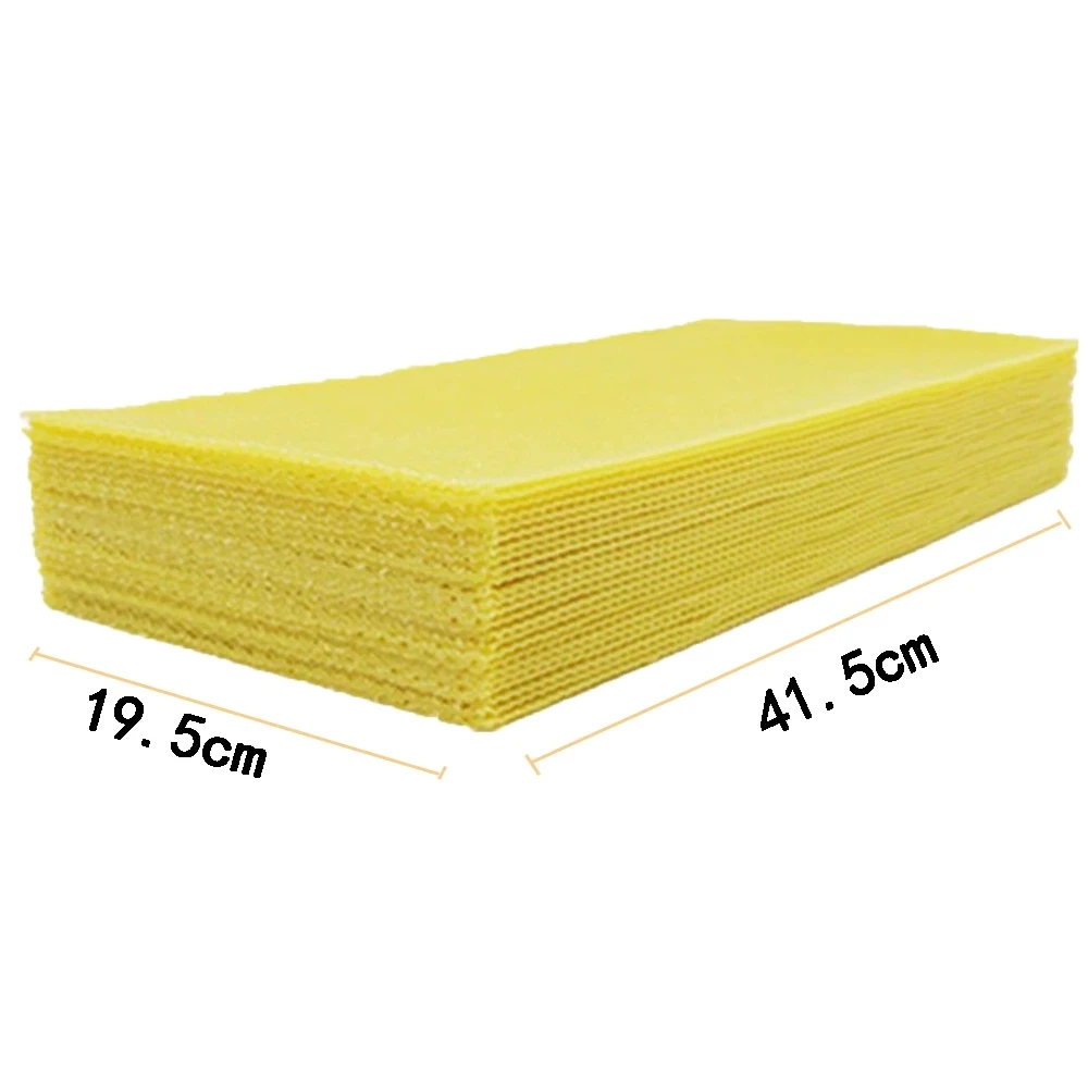 

30pcs Honeycomb Wax Frames Beehive Base Sheets Beekeeping Foundation Honey Hive Equipment Bee Supplies